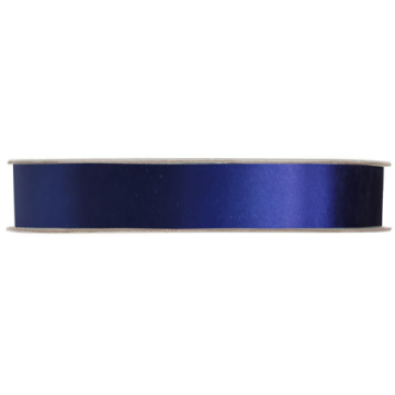 0022980satijnlint 12mm x 91m donkerblauw450