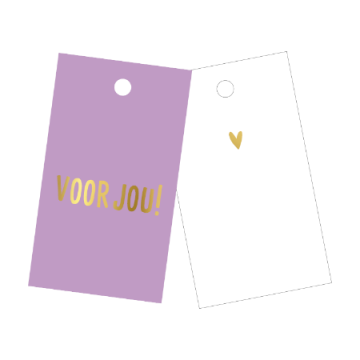 0028764 voor jou lila 40x70mm450