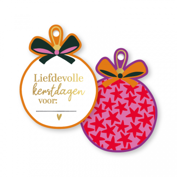 0034476kp cadeaulabel ornament dubbelzijdig 565x75mm