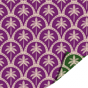 0036418kp cadeaupapier 30cm 100m tropical deco