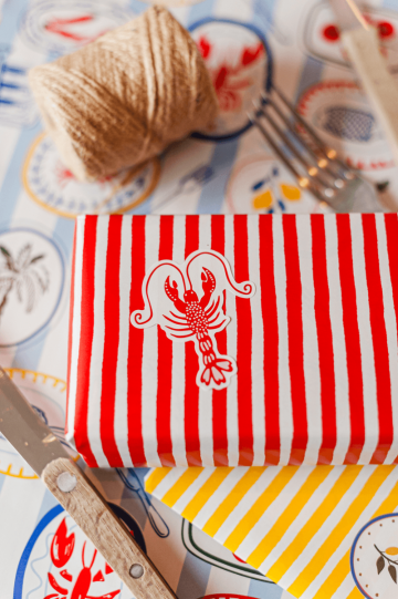 0037133kp stickers 52x60mm lobster 250pr 0