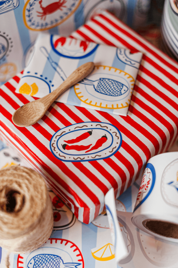 0037135kp stickers 55x60mm seaside supper 5 varianten 250pr 1