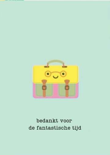 Bedankt voor de fantastische tijd