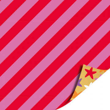 Cadeaupapier 30cm stars goldmulticolor 1