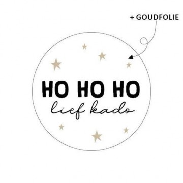 Ho ho ho lief kado 40mm