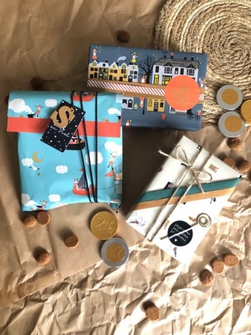 Inpakset sinterklaas