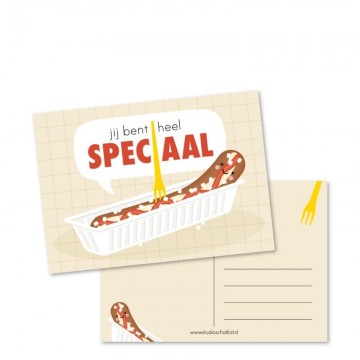 Jij bent heel frikandel speciaal kaart