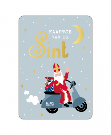 Kaartje van de Sint | Kaart A6