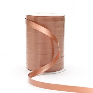 Krullint mat lichtbruin 10mm x 250m