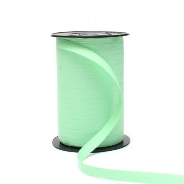 Krullint paperlook lichtgroen 10mm x 250m