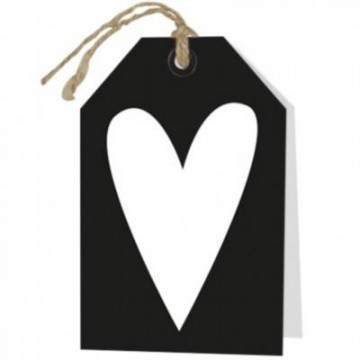 Labelkaart hart