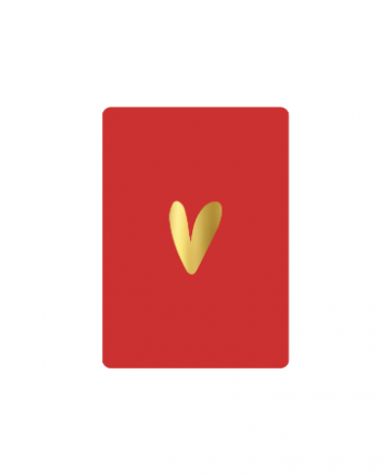 Minikaartjes a7 hart van goud