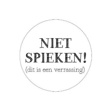 Niet spieken 40mm