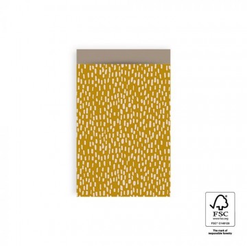 Sparkles yellow taupe 12x19