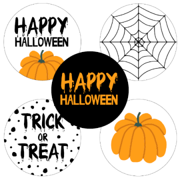 Sticker 40mm halloween