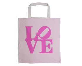 Tas love roze