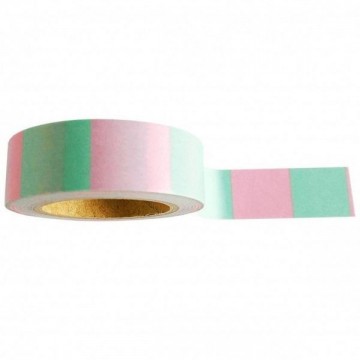 Washi tape mint pink