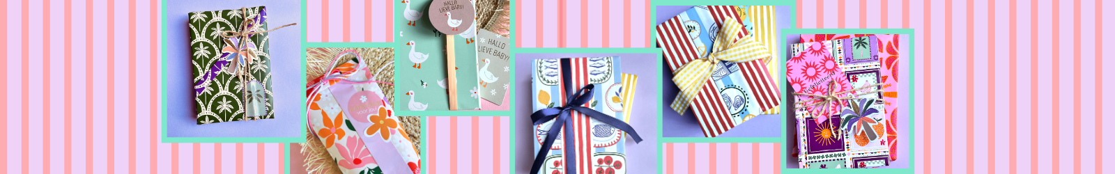 Cadeau mooi inpakken met kleurrijk cadeaupapier